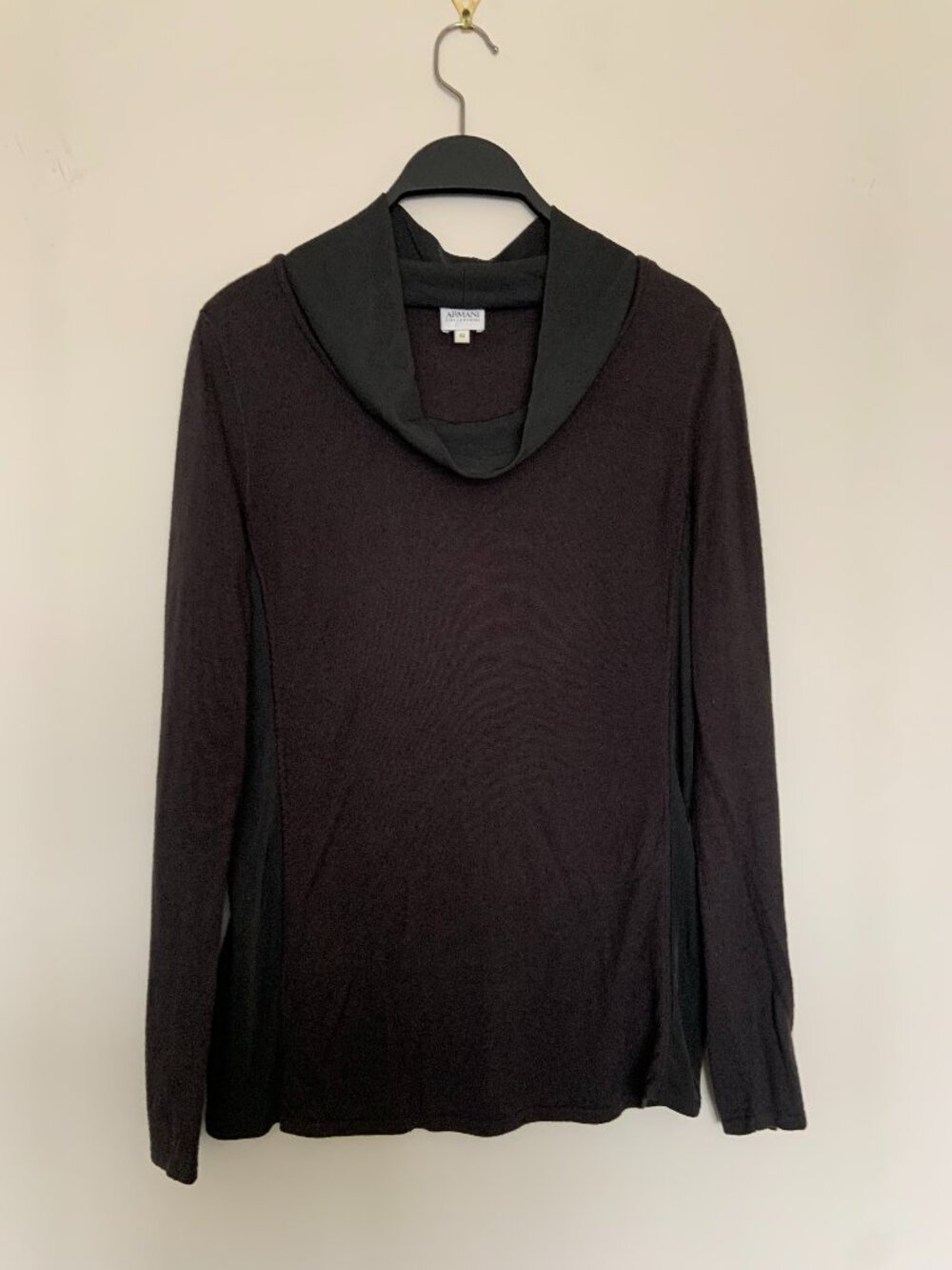 Armani collezioni cowl neck top